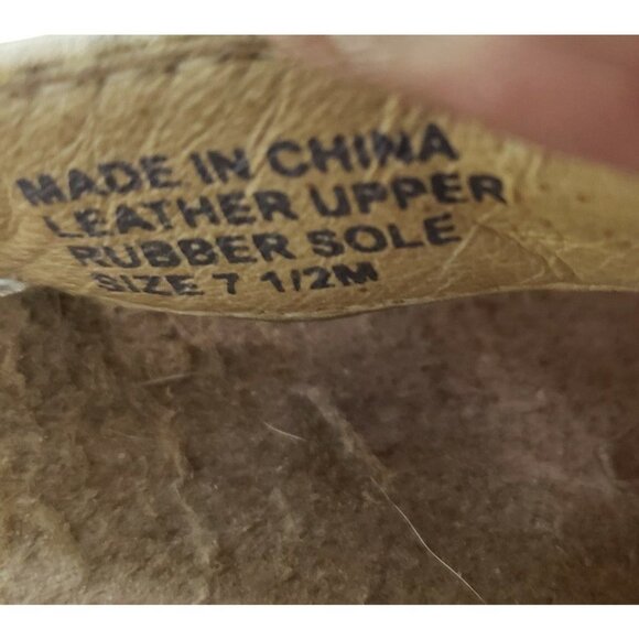 Michael Michael Kors sz 7.5 gold thong Sandals leather support - Picture 4 of 12